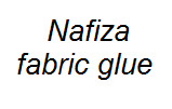 NAFIZA FABRIC GLUE logo