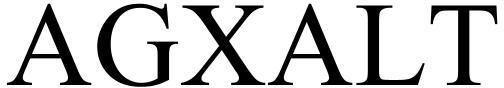 AGXALT logo