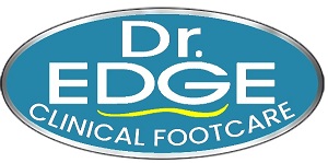 Dr. EDGE CLINICAL FOOTCARE logo