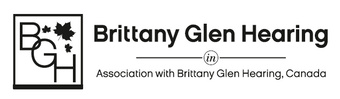 BRITTANY GLEN HEARING with logo of BGH logo