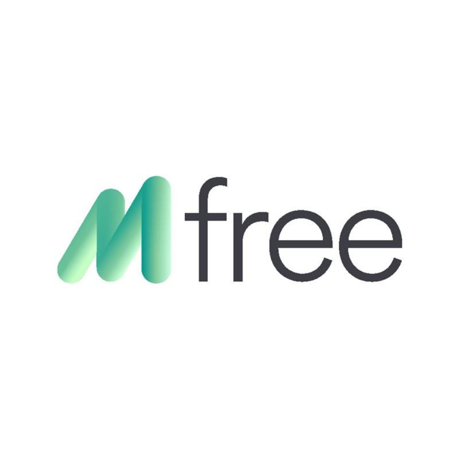 M FREE logo