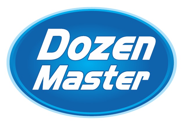 DOZEN MASTER ENCAPSULATED WITHIN AN OVAL DESIGN logo