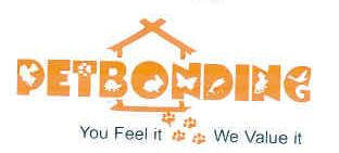 PET BONDING YOU FEEL IT WE VALUE IT (LABEL) logo