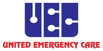 UEC UNITED EMERGENCY CARE logo