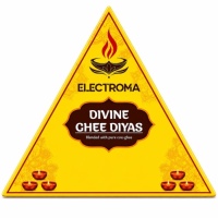 ELECTROMA DIVINE GHEE DIYAS logo