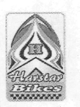 H HARSTAR BIKES (LABEL) logo