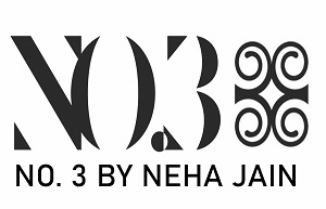 NO.3 BY NEHA JAIN with Device of NO.3 logo