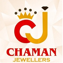 CJ CHAMAN JEWELLERS logo