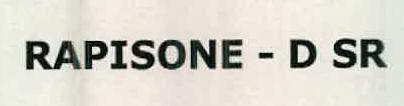 RAPISONE - D SR logo