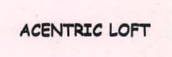 ACENTRIC LOFT logo