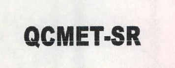 QCMET-SR logo