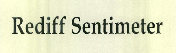 Rediff Sentimeter logo