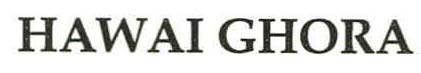 HAWAI GHORA logo