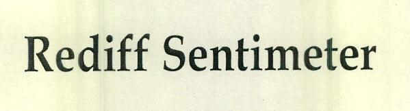 Rediff Sentimeter logo