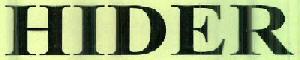 HIDER logo