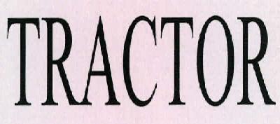 TRACTOR logo