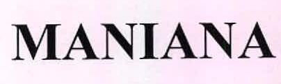 MANIANA logo