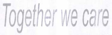 Together we care logo