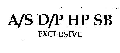 A/S D/P HP SB EXCLUSIVE logo