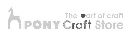 by The @art of craft PONY Craft Store logo