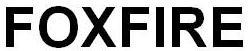 FOXFIRE logo