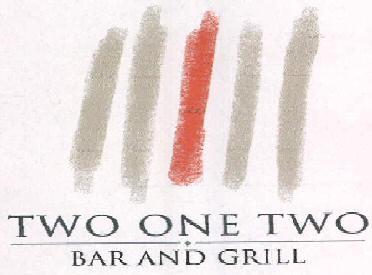 TWO ONE TWO BAR AND GRILL logo
