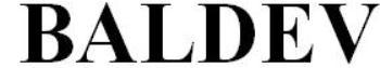 BALDEV logo