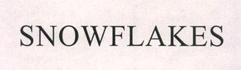 SNOWFLAKES logo