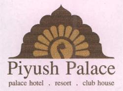 Piyush Palace palace hotel . resort . club house logo
