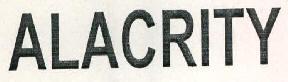 ALACRITY logo