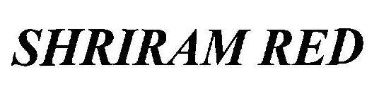 SHRIRAM RED logo