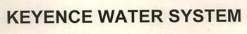 KEYENCE WATER SYSTEM logo