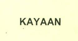 KAYAAN logo