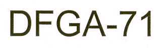 DFGA-71 logo