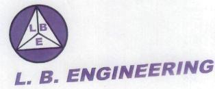 L. B. ENGINEERING logo