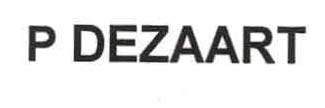 P DEZAART logo