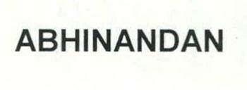 ABHINANDAN logo