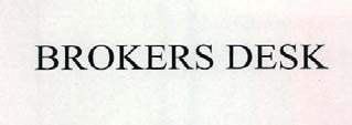 BROKERS DESK logo
