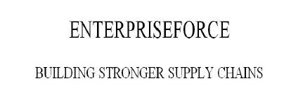 ENTERPRISEFORCE BUILDING STRONGER SUPPLY CHAINS logo