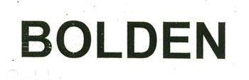 BOLDEN logo