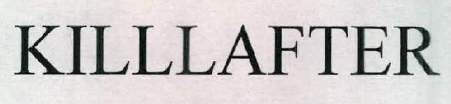 KILLLAFTER logo