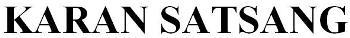 KARAN SATSANG logo
