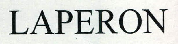 LAPERON logo