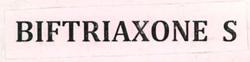 BIFTRIAXONE S logo