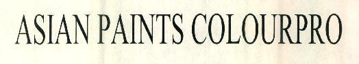 ASIAN PAINTS COLOURPRO logo