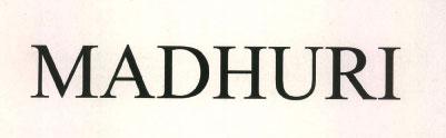 MADHURI logo