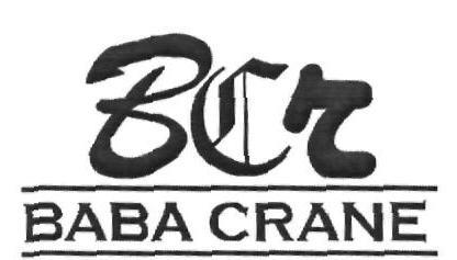 BABA CRANE logo
