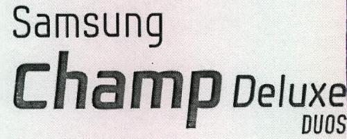 Samsung Champ Deluxe puos logo