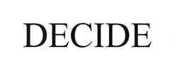 DECIDE logo