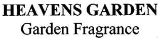 HEAVENS GARDEN Garden Fragrance logo